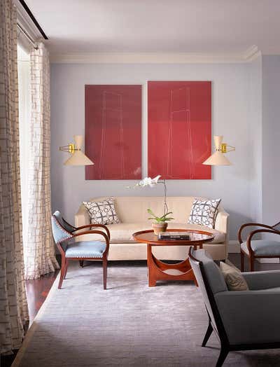  Traditional Apartment Living Room. Park Avenue Apartment by Eve Robinson Associates.