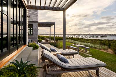 Coastal Beach House Exterior. Nantucket Family Compound by Workshop APD.