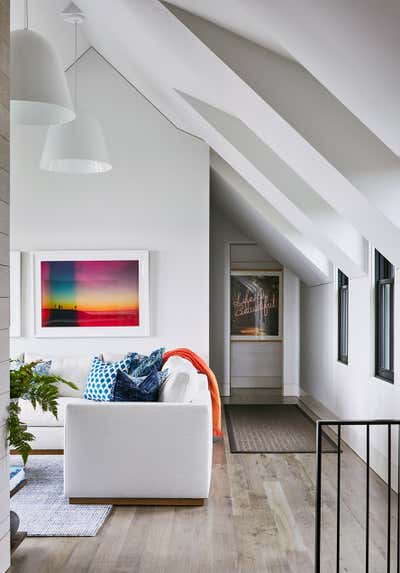  Contemporary Beach House Living Room. Nantucket Family Compound by Workshop APD.