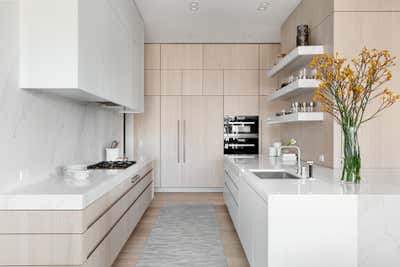  Modern Apartment Kitchen. West Village Glam by Workshop APD.