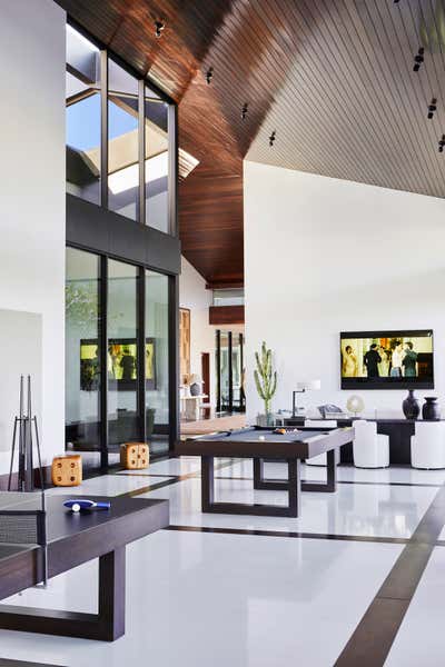  Contemporary Vacation Home Bar and Game Room. Zenyara by Willetts Design & Associates.