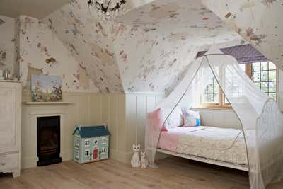 Transitional Family Home Children's Room. Wandsworth Family Home by Godrich Interiors.