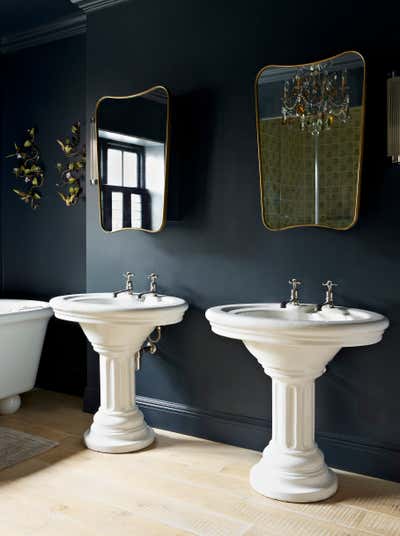  Transitional Family Home Bathroom. Wandsworth Family Home by Godrich Interiors.