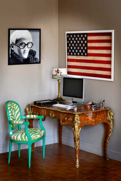  Contemporary Family Home Office and Study. Maison Bourgeoise by Lane Hunt Interiors.