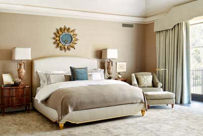 Mediterranean Family Home Bedroom. Italianate by Madeline Stuart.