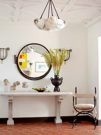  Transitional Moroccan Family Home Entry and Hall. Hispano Moresque by Madeline Stuart.