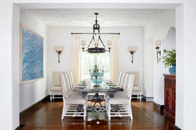  Moroccan Family Home Dining Room. Hispano Moresque by Madeline Stuart.