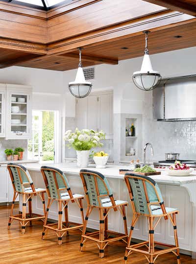  Transitional Family Home Kitchen. Hispano Moresque by Madeline Stuart.