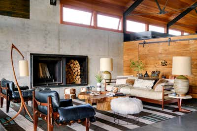  Contemporary Vacation Home Living Room. Rustic Modern Ranch by Madeline Stuart.