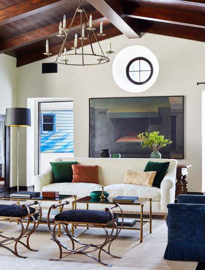  Eclectic Family Home Living Room. Spanish Hacienda by Madeline Stuart.