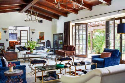  Eclectic Family Home Living Room. Spanish Hacienda by Madeline Stuart.