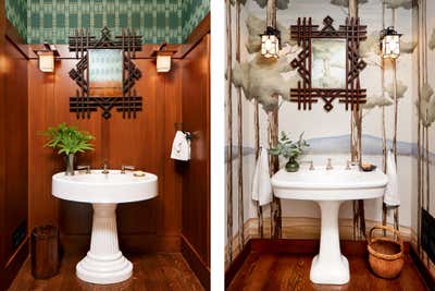  Arts and Crafts Craftsman Family Home Bathroom. Arts & Crafts by Madeline Stuart.