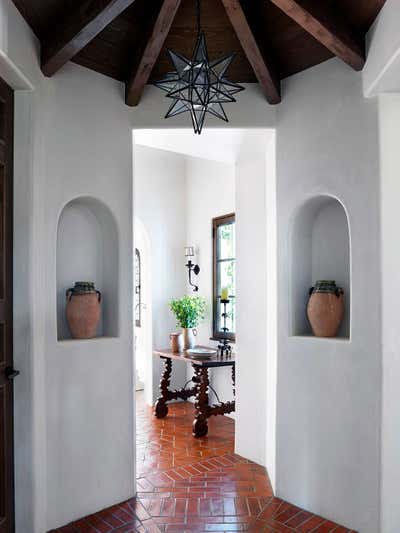  Mediterranean Entry and Hall. Mediterranean Revival by Madeline Stuart.