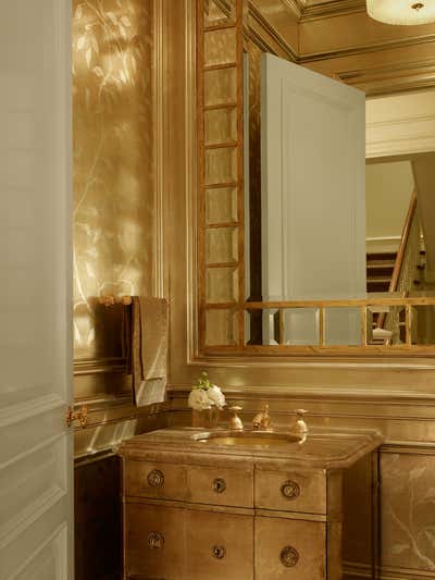  French Family Home Bathroom. Elegant Address by Soucie Horner, Ltd..