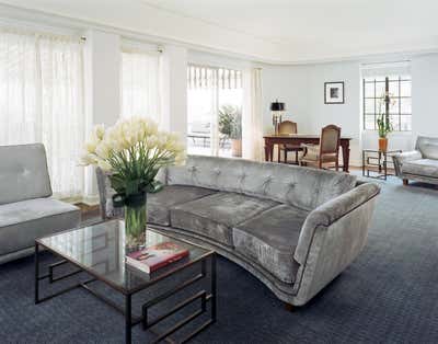  Mid-Century Modern Hotel Living Room. Chateau Marmont by Shawn Hausman Design.