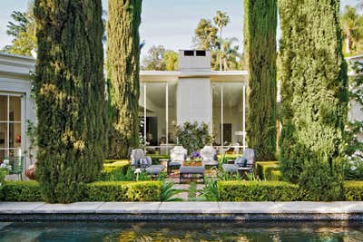  Transitional Family Home Exterior. Hollywood Regency by Madeline Stuart.