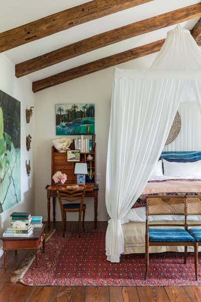  Eclectic Family Home Bedroom. Casa Bohemia by Sean Leffers Interiors.