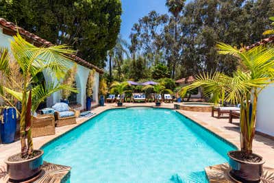  Southwestern Family Home Exterior. Casa Bohemia by Sean Leffers Interiors.