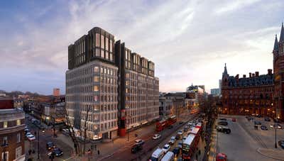 Modern Hotel Exterior. The Standard, London by Shawn Hausman Design.