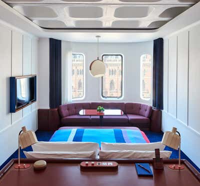  Modern Hotel Bedroom. The Standard, London by Shawn Hausman Design.