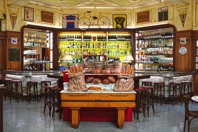  French Restaurant Bar and Game Room. Le Diplomate, Washington DC by Shawn Hausman Design.