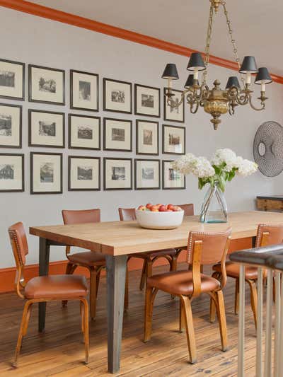  Eclectic Apartment Dining Room. Brooklyn Townhouse by Hendricks Churchill.