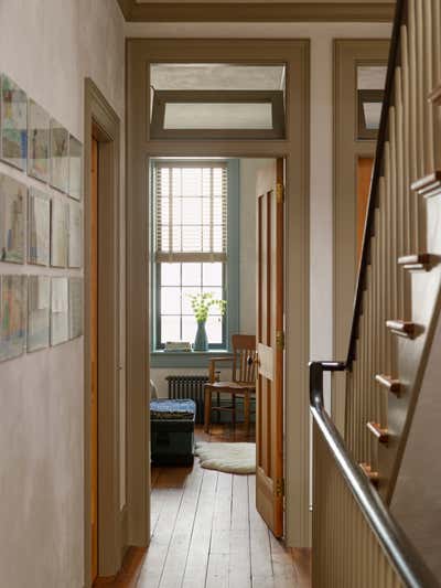  Eclectic Apartment Entry and Hall. Brooklyn Townhouse by Hendricks Churchill.