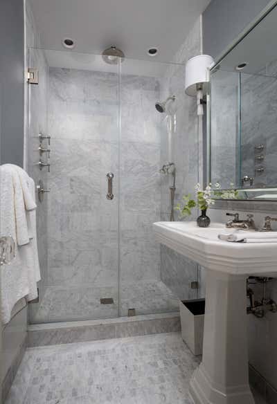  Contemporary Apartment Bathroom. An Upper East Side Pied-à-Terre by AK&CO..