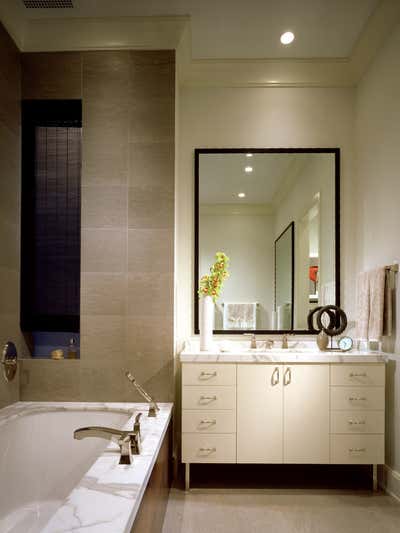  Eclectic Family Home Bathroom. In-Town Response by Soucie Horner, Ltd..
