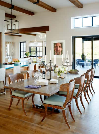  Country Dining Room. Heart of the Wine Country by McCaffrey Design Group.