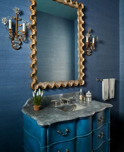  Country Bathroom. Heart of the Wine Country by McCaffrey Design Group.