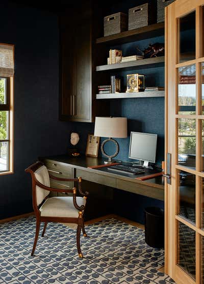  Country Country House Office and Study. Heart of the Wine Country by McCaffrey Design Group.