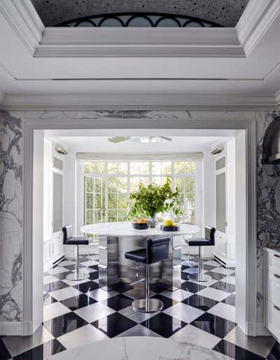  Art Deco French Family Home Kitchen. Beverly Hills by David Desmond, Inc..