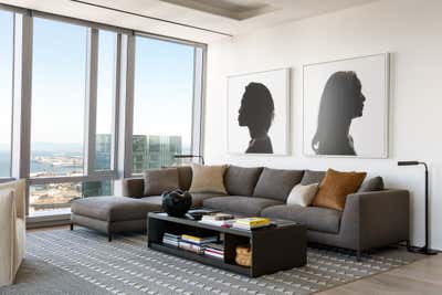 Contemporary Apartment Living Room. podium by AubreyMaxwell.