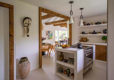  Beach Style Vacation Home Kitchen. Martha's Vineyard Moroccan Boghouse  by Nina Farmer Interiors.