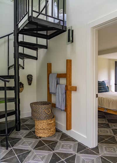  Moroccan Beach Style Vacation Home Entry and Hall. Martha's Vineyard Moroccan Boghouse  by Nina Farmer Interiors.