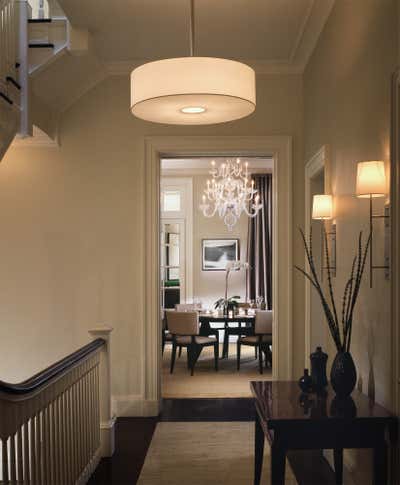  Traditional Apartment Entry and Hall. East 73rd Street Apartment by Eve Robinson Associates.