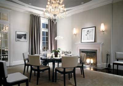  Traditional Apartment Dining Room. East 73rd Street Apartment by Eve Robinson Associates.