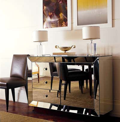  Transitional Apartment Dining Room. East 67th Street Apartment by Eve Robinson Associates.