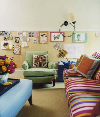  Contemporary Apartment Children's Room. West 75th Street Apartment by Eve Robinson Associates.
