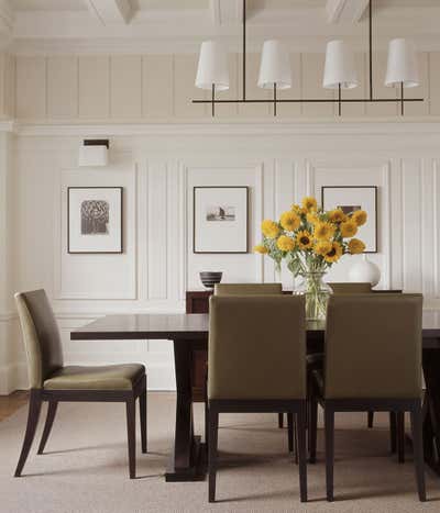  Traditional Apartment Dining Room. Riverside Drive Apartment by Eve Robinson Associates.