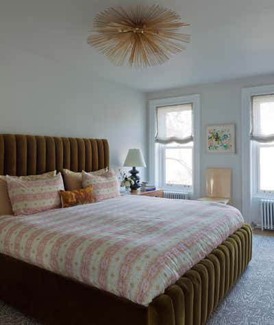  Modern Family Home Bedroom. Bedford-Stuyvesant Italianate by The Brooklyn Studio.