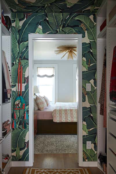 Art Deco Storage Room and Closet. Bedford-Stuyvesant Italianate by The Brooklyn Studio.