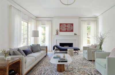  Eclectic Family Home Living Room. Los Altos Hills Tudor by Form + Field .