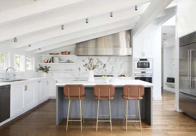  Transitional Contemporary Family Home Kitchen. Peninsula Estate by Niche Interiors.