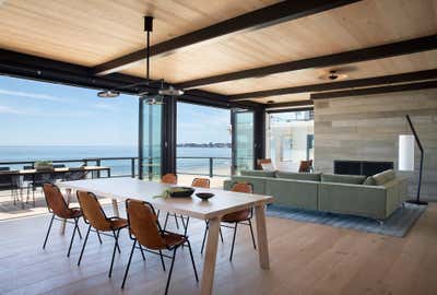  Modern Beach House Dining Room. Modern Beach House by Niche Interiors.