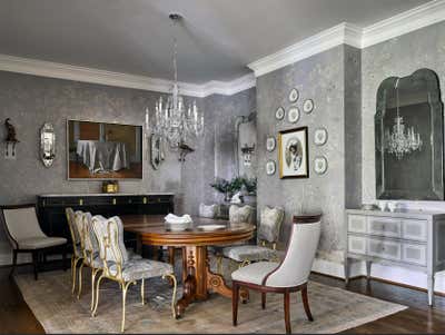  Transitional Apartment Dining Room. Small but Mighty by Charlotte Lucas Design.
