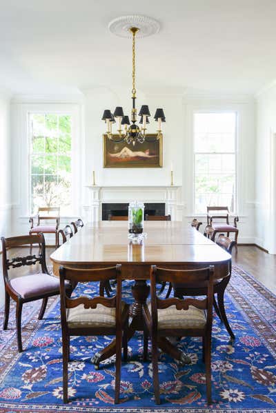  British Colonial Dining Room. Historic Whitland by Sadhna Williams Design House.