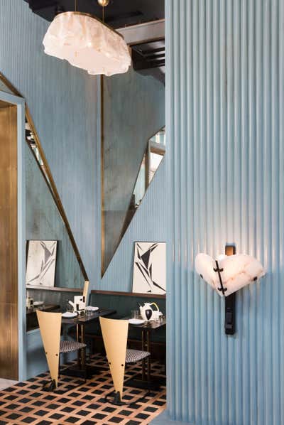 Maximalist Lobby and Reception. Proper Hotel San Francisco by Kelly Wearstler, Inc..