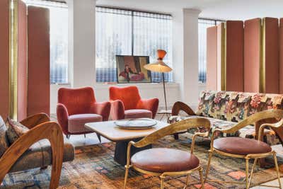 Maximalist Lobby and Reception. Proper Hotel San Francisco by Kelly Wearstler, Inc..